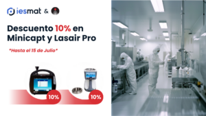Descuento del 10% en productos Lasair Pro y Minicapt de Particle Measuring Systems